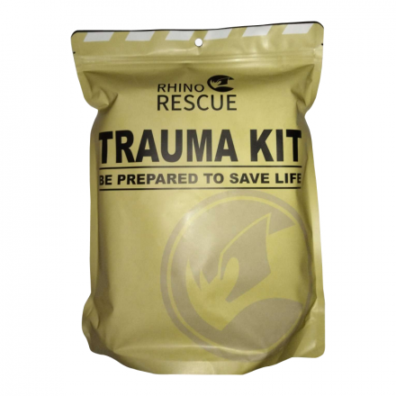 Аптечка экстренной помощи 9 предметов Rhino Rescue Trauma Kit + бинт гемостатический (исп.2)