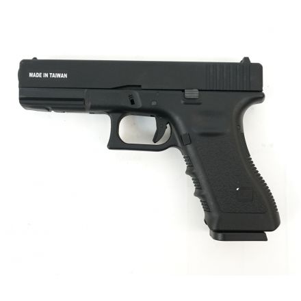 Страйкбольный пистолет KJW Glock G17 CO₂, металл. затвор (KP-17-MS.CO2)