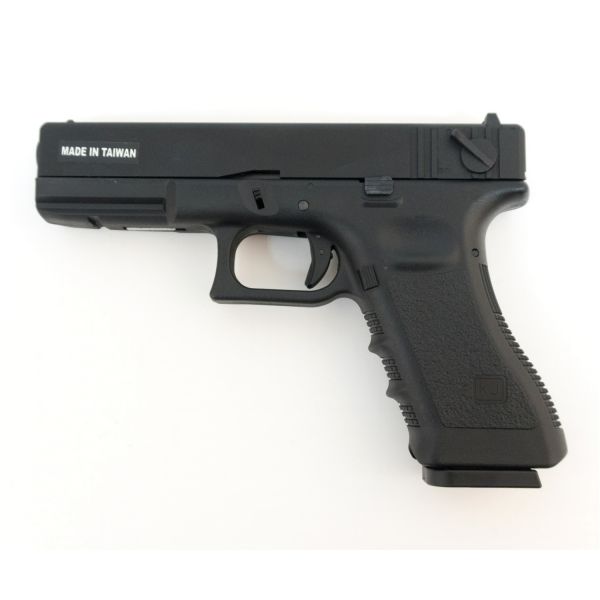 Страйкбольный пистолет KJW Glock G18 CO₂, металл. затвор (KP-18-MS.CO2)