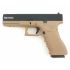 Страйкбольный пистолет KJW Glock G17 CO₂ GBB Tan (KP-17.CO2-TAN)