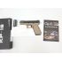 Страйкбольный пистолет KJW Glock G18 Gas GBB Tan (KP-18-TAN)