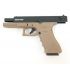 Страйкбольный пистолет KJW Glock G18 Gas GBB Tan (KP-18-TAN)