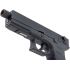 Страйкбольный пистолет KJW Glock G18 TBC CO₂ Black, удлин. ствол